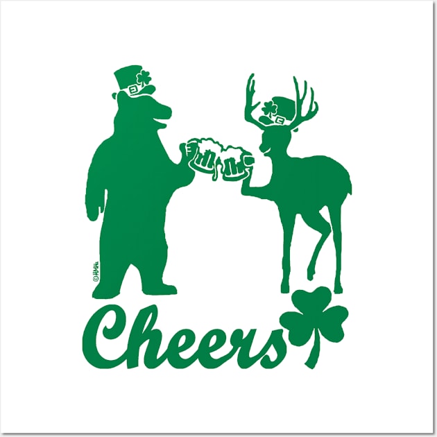 Happy St Patricks Day Cheers ! Wall Art by NewSignCreation